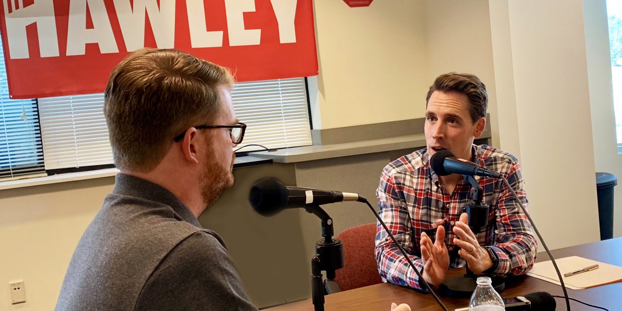 Josh Hawley Joins MOFB’s Weekly Podcast