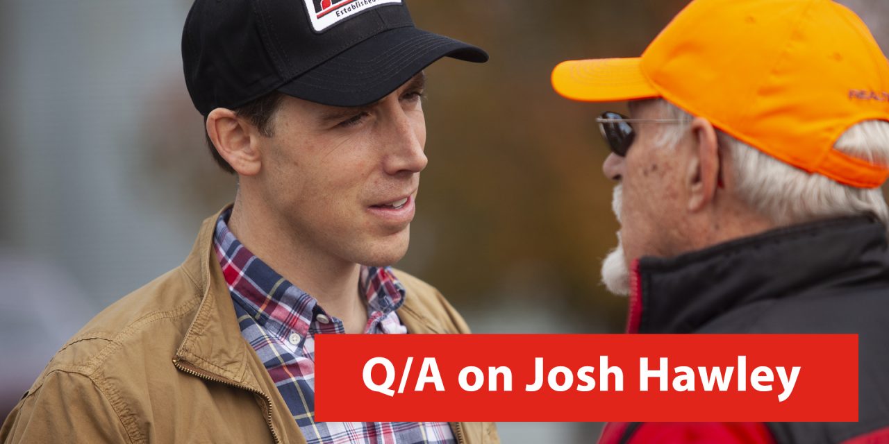 Special Edition: Q/A on Josh Hawley
