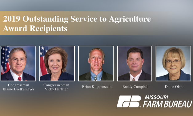 Five Receive Farm Bureau Outstanding Service to Ag Awards